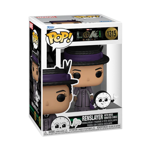 Pop! Renslayer en Miss Minutes uit Loki Season 2. Exclusieve Funko Pop! Buddy set (#1315) voor verzamelaars. Ideaal om je Marvel collectie compleet te maken.