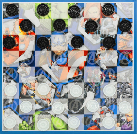 Avengers 4-in-1 spellendoos voor kinderen – vier spellen in één doos