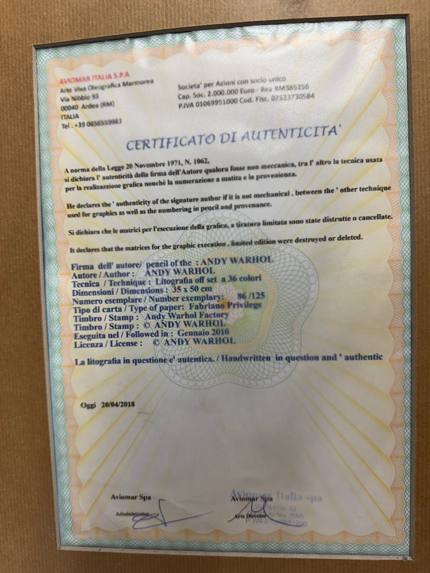 Andy Warhol Mickey Mouse Zeefdrukken