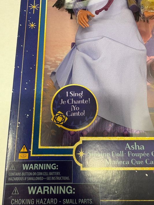 "Gedetailleerde Asha Pop-vinyl uit Disney’s Wish – perfect voor fans en Funko-verzamelaars."