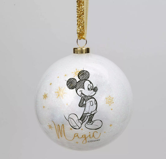 Disney-Set mit 15 glitzernden Weihnachtskugeln