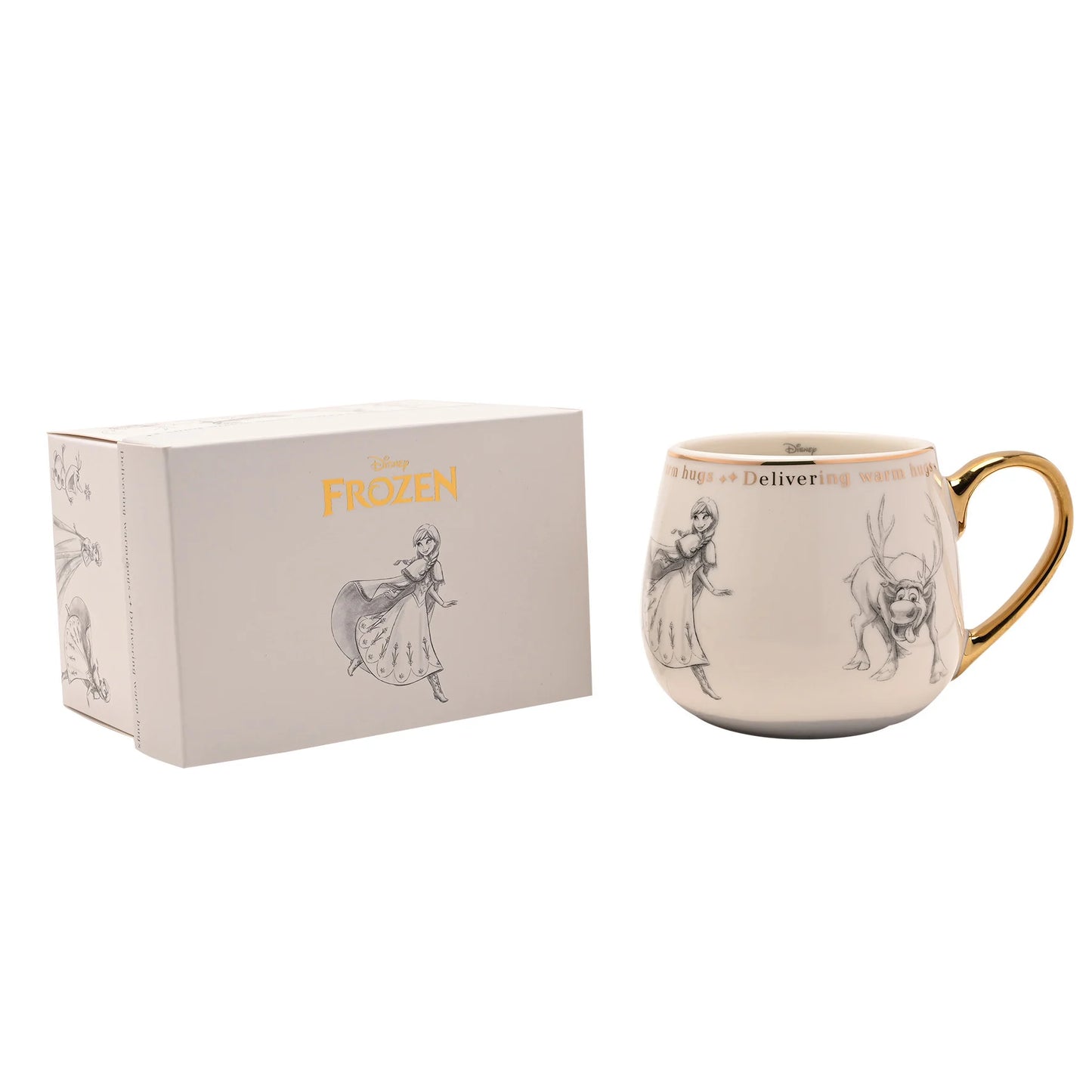 Charmante Disney Frozen beker voor dagelijks gebruik, combineert praktisch gebruiksgemak met iconisch ontwerp.