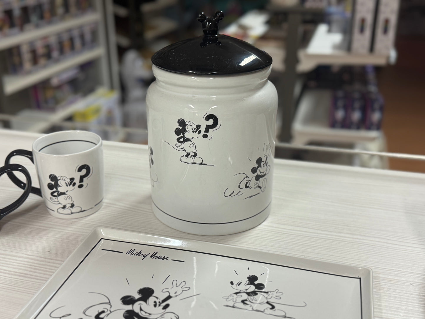 Disneyland Parijs Mickey Mouse Sketchbook Servies set