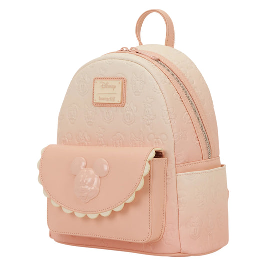 Disney Mickey & Friends roze rugzak – hoogwaardige Loungefly tas voor school, werk of dagelijks gebruik