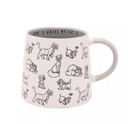 Disney Cats and Dogs Beker 'Home is where my cat is' - [shop_namen] - [product-type] 