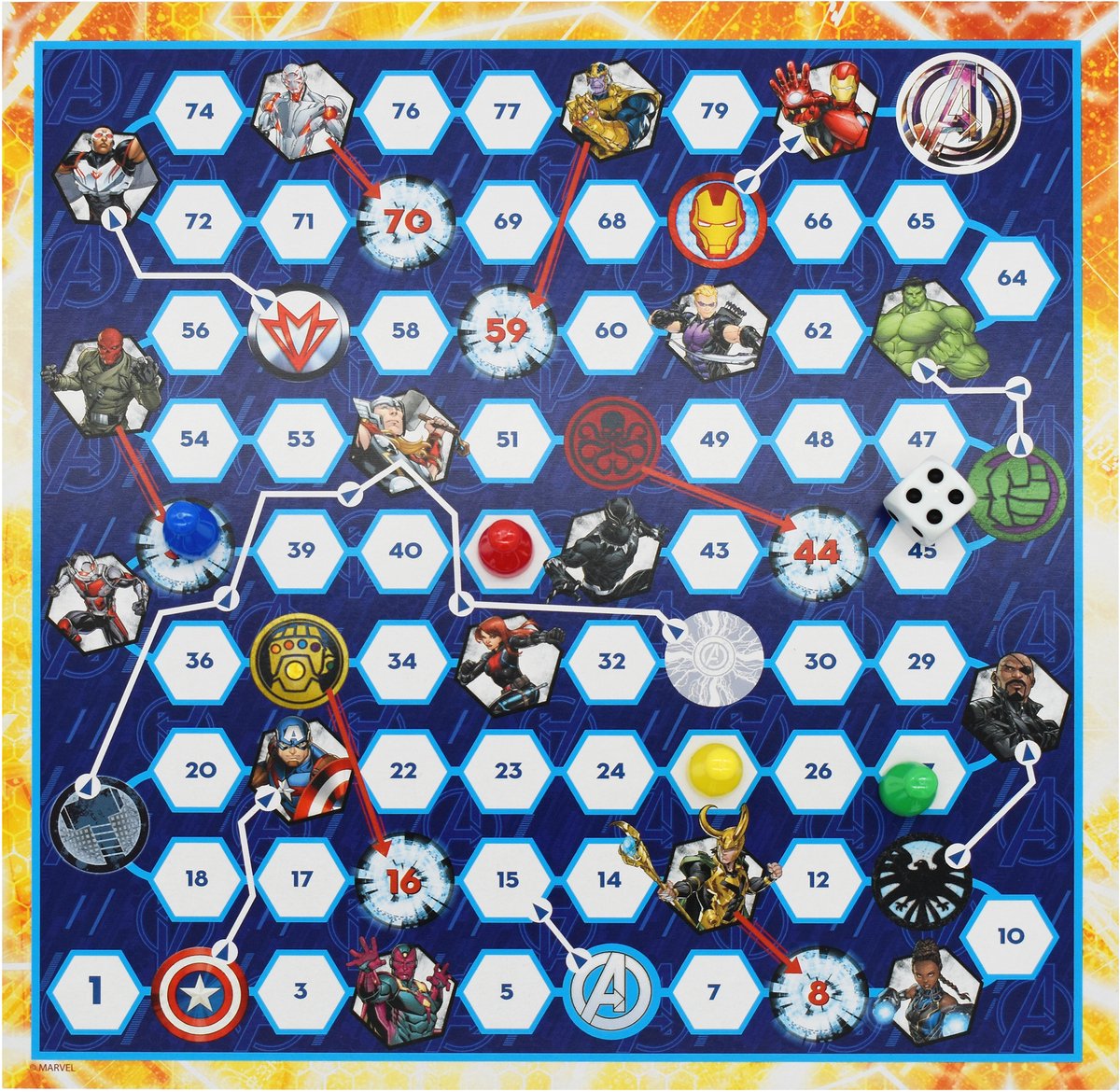 Avengers spellendoos als cadeau voor jonge Marvel-fans