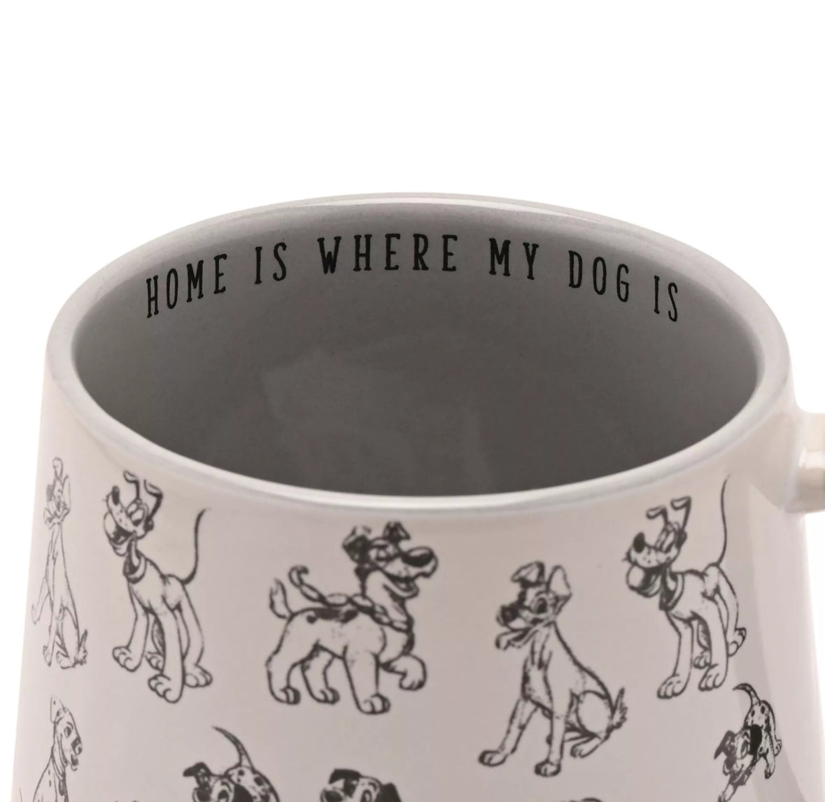 Disney Cats and Dogs Beker 'Home is where my dog is' - [shop_namen] - [product-type] 