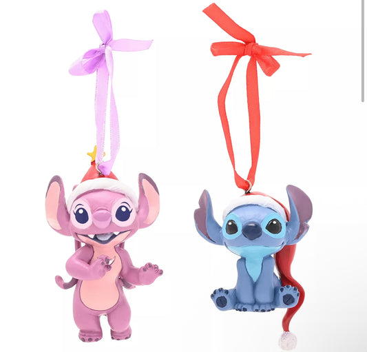 Disney Stitch & Angel Set mit 2 Ornamenten