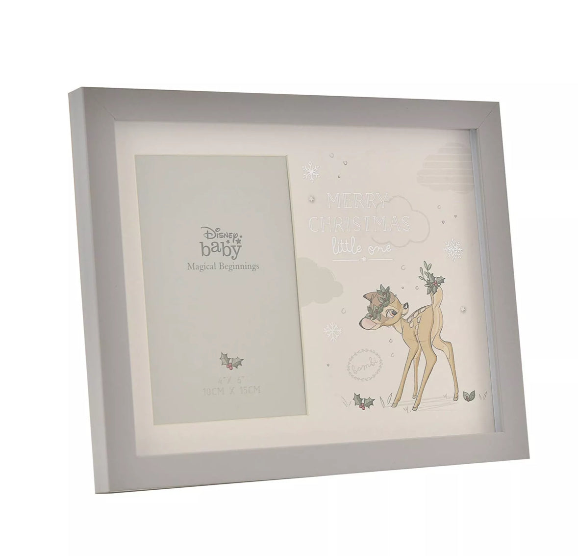 Disney Baby Bambi Fotolijst Merry Christmas Little One