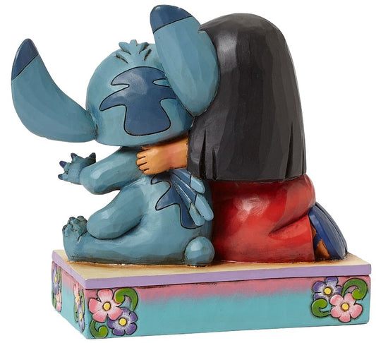 Disney Jim Shore Traditions Ohana Means Family (Lilo and Stitch Beeld)