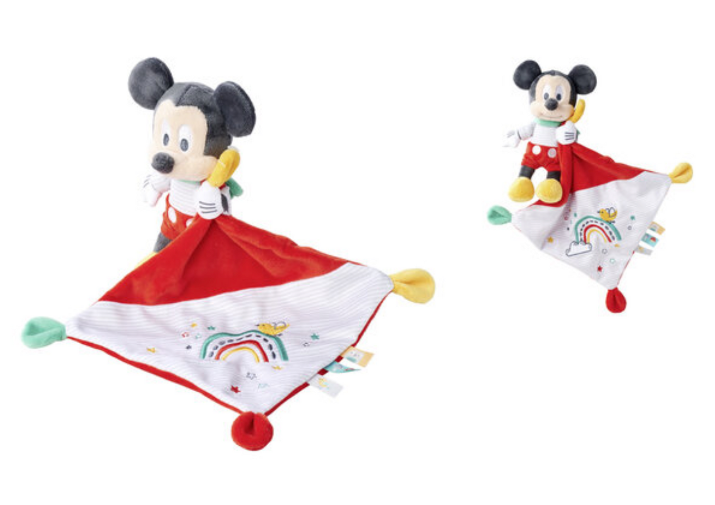 Disney Baby Mickey Mouse ‘Rainbow’ Knuffeldoek - [shop_namen] - [product-type] 