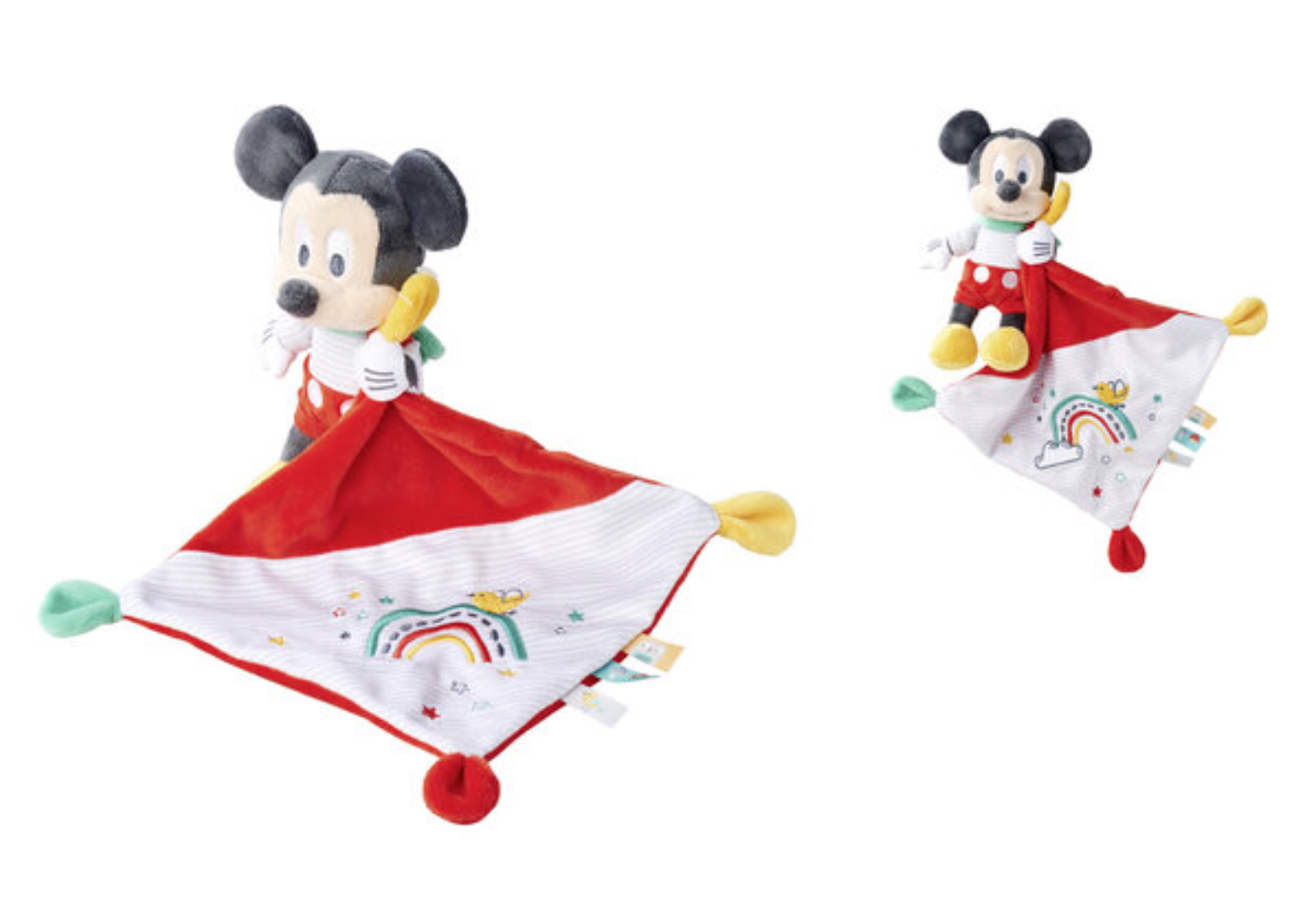 Disney Baby Mickey Mouse ‘Rainbow’ Knuffeldoek - [shop_namen] - [product-type] 