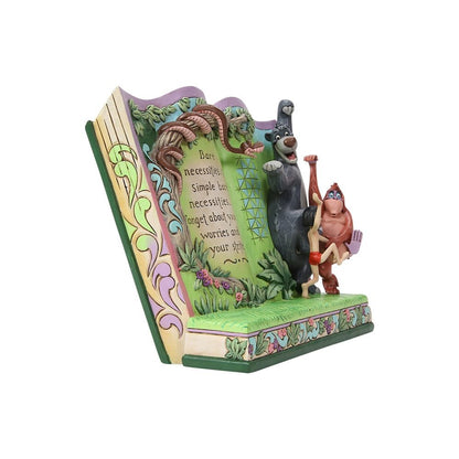 Jim Shore Disney Traditions Jungle Book Storybook beeldje met klassieke Disney jungle personages.