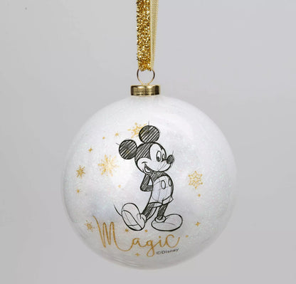 Disney-Set mit 15 glitzernden Weihnachtskugeln