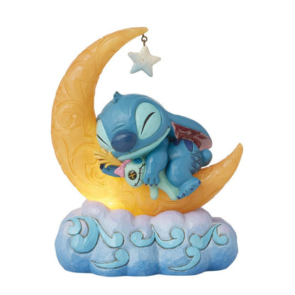 Disney Traditions Stitch met Scrump on Light up Moon ‘Sweet Dreams’ - [shop_namen] - [product-type] 