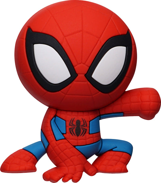 Marvel Spider-Man 3D Foam Collectible Magneet – Gedetailleerd ontwerp van de webslinger in actie, een must-have voor Spider-Man- en Marvel-fans.