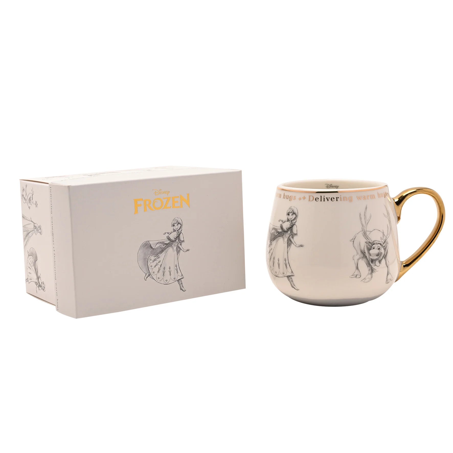 Charmante Disney Frozen beker voor dagelijks gebruik, combineert praktisch gebruiksgemak met iconisch ontwerp.
