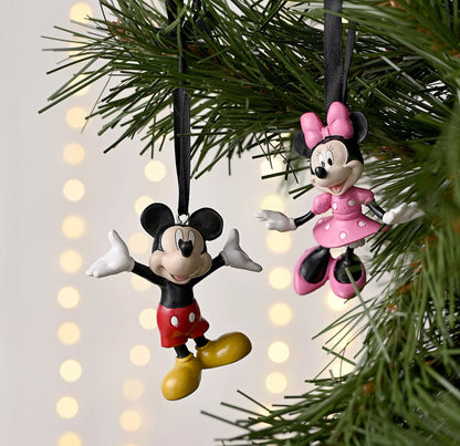 Disney Mickey & Minnie set van 2 Kerst Ornamenten - [shop_namen] - [product-type] 