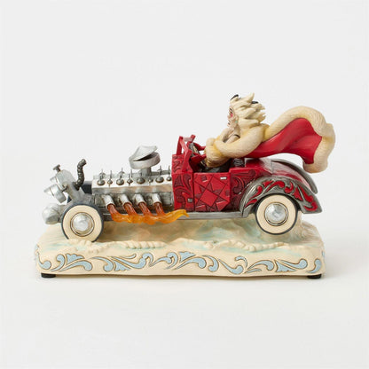 Disney Traditions Cruella Musical Car 'Driving De Vil-ishly'