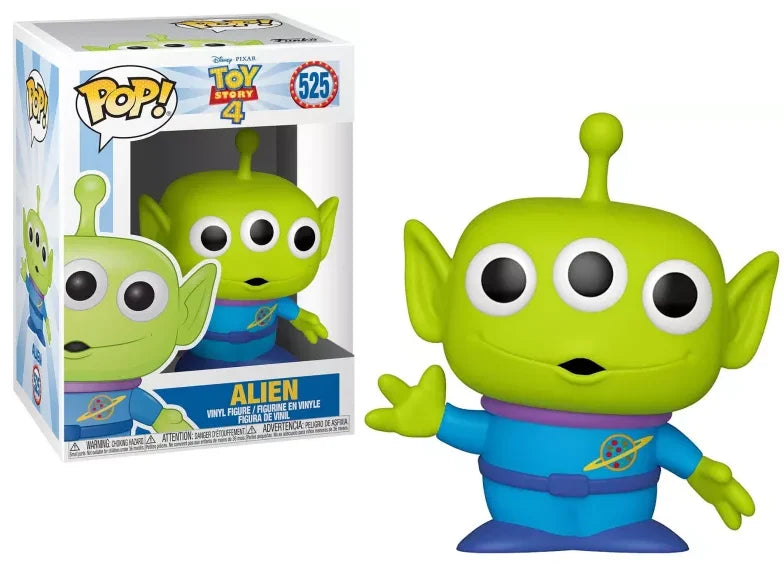 Funko Pop Alien 525 Toy Story 4 Disney Pixar groene alien vinyl figuur in originele box verzamelitem