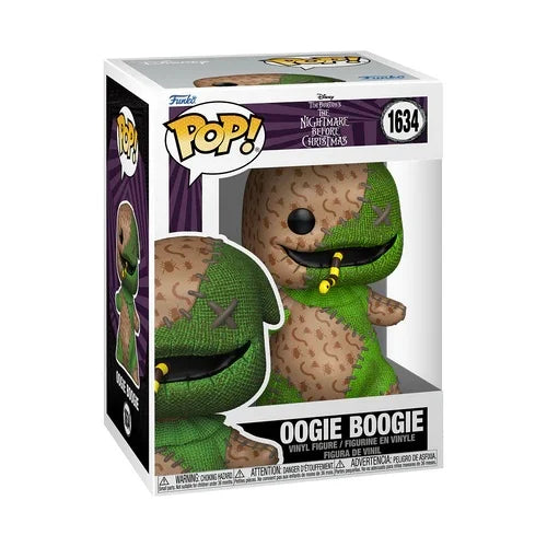 Laat je verzameling opvallen met deze Oogie Boogie Patchwork POP Disney (N° 1634). Het unieke patchwork-design en de levendige details maken dit figurine een must-have voor fans van The Nightmare Before Christmas en Tim Burton.