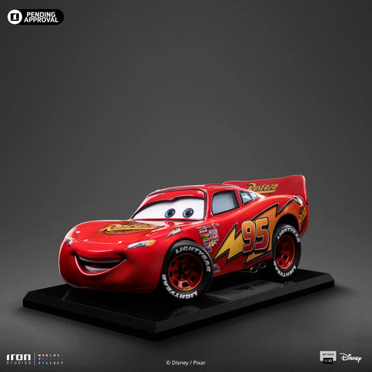 Iron Studios Lightning McQueen statue Cars 1/10 schaal Disney Pixar collectible