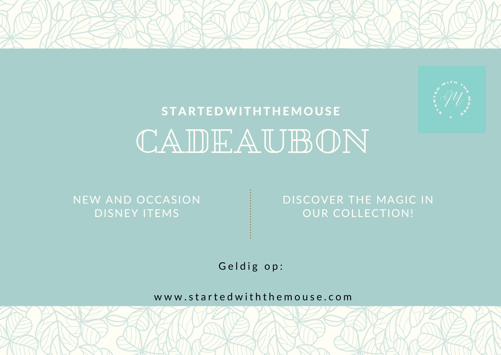StartedWithTheMouse Cadeaubon - Started With The Mouse